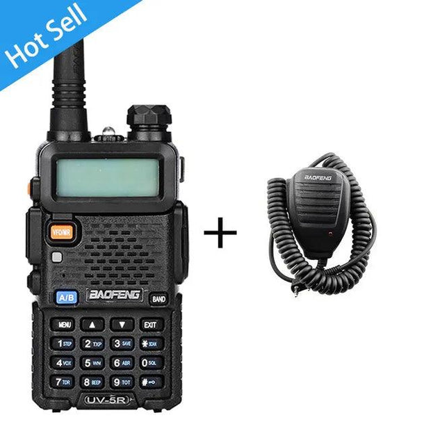 BaoFeng UV-5R Walkie Talkie Professional CB Radio Baofeng UV5R Transceiver 128CH 5W VHF&UHF Handheld UV 5R For Hunting Radio eprolo