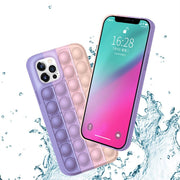 Best phone case Mini Tabletop Game Push Pop phone cover Silicone Rodent Pioneer Thinking for iPhone 12 - Sunny Side Store