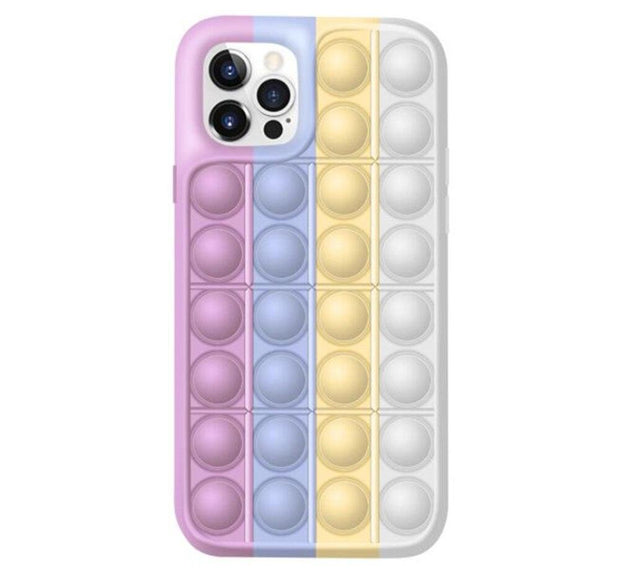 Best phone case Mini Tabletop Game Push Pop phone cover Silicone Rodent Pioneer Thinking for iPhone 12 - Sunny Side Store