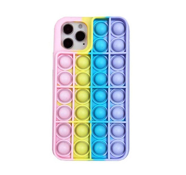 Best phone case Mini Tabletop Game Push Pop phone cover Silicone Rodent Pioneer Thinking for iPhone 12 - Sunny Side Store