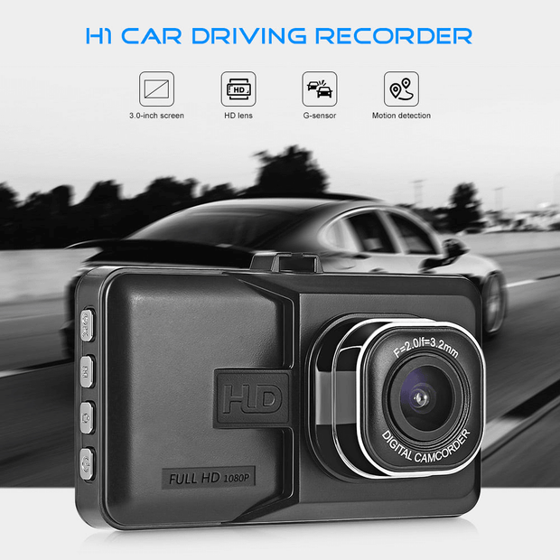 Black Box Dash Cam 1080P G-Sensor Looping Car Camera - Sunny Side Store