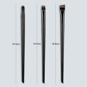 Blade Eyeliner Brush Eyebrow Brush Portable Flat Fine Eye Liner Brow Contour Makeup Brushes Cosmetic Beauty Makeup Tool 3pcs/set - Sunny Side Store