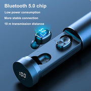 Bluetooth Earphone 5.0 Wireless 8D HIFI Sport MIC Earbuds Gaming Music Headset - Sunny Side Store