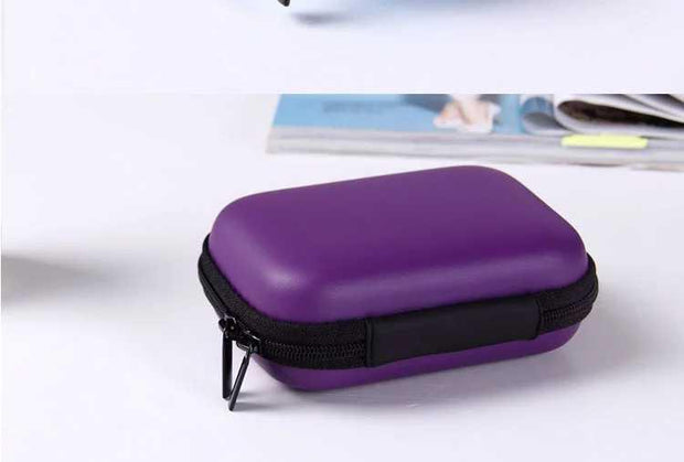 Bluetooth earphone bag, mobile hard drive bag, data cable storage box, earphone packaging box eprolo