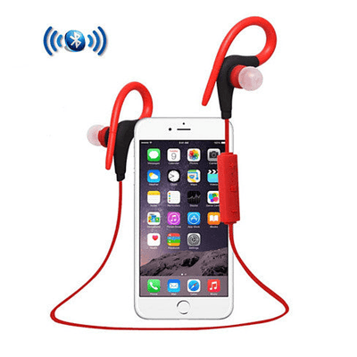 Bluetooth Headphone with Secure Ear Hook and Remote - Sunny Side Store