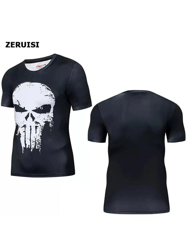 Brand Clothing T shirt Men Fashion 3d O-neck Funny tshirt Plus Size Fitness Clothing S-2XL Short Breathable Bodybuilding t-shirt - Sunny Side Store Sunny Side Store  9.29