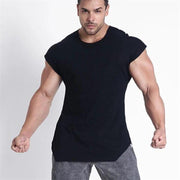 Brand Gyms Tank Top Mens Sleeveless shirts Summer Cotton Slim Fit Men Clothing Bodybuilding Undershirt Fitness tops tees - Sunny Side Store Sunny Side Store  8.96