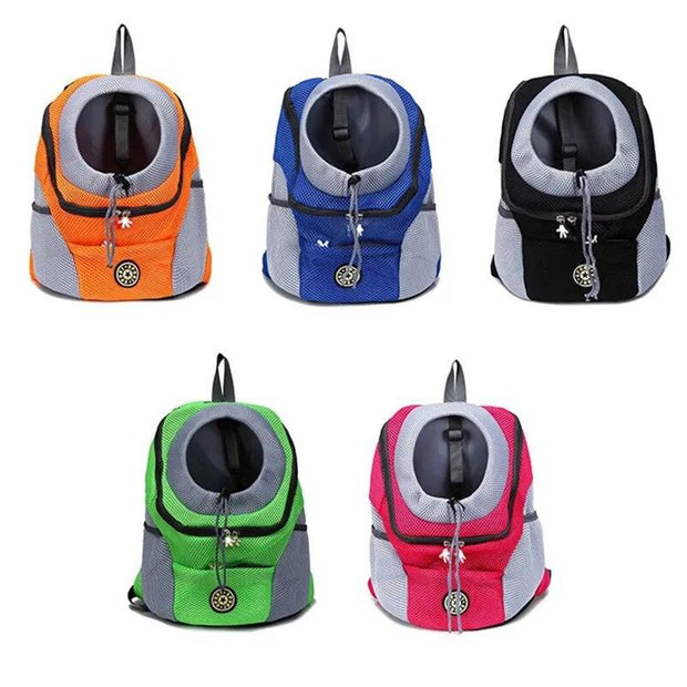 Breathable Dog Backpack for Small Large Dogs Cats Double Shoulder Carrier Bag Portable Pet Travel Backpack Pet Carrying Supplies - Sunny Side Store Sunny Side Store  13.74