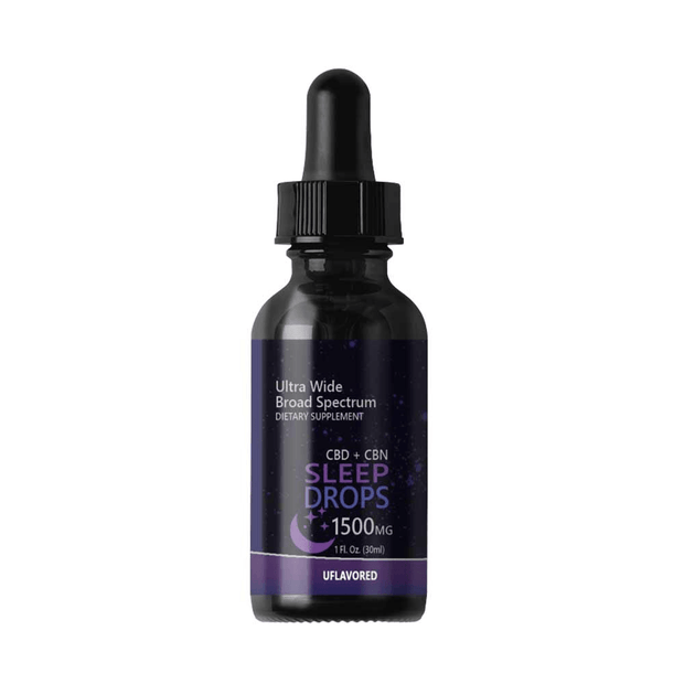 Broad Spectrum CBD + CBN Sleep Tincture | 600mg - 3000mg - Sunny Side Store