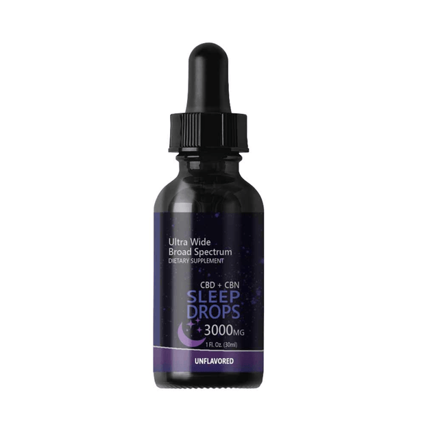 Broad Spectrum CBD + CBN Sleep Tincture | 600mg - 3000mg - Sunny Side Store