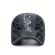 Premium Peaked Cap - Fashionable and Stylish Design, Ultra-Breathable and Moisture-Wicking, Rapid Drying Technology, Lightweight Mesh Panels - Perfect for Casual Outdoor Activities and Sports, Excellent Sun Protection for Face and Neck