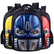 Cartoon Children LED Light Backpacks Deformation Robot Transformation Student Shoulder Bags For Boys Waterproof Kids Gift - Sunny Side Store Sunny Side Store  17.43