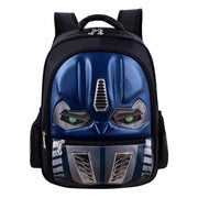 Cartoon Children LED Light Backpacks Deformation Robot Transformation Student Shoulder Bags For Boys Waterproof Kids Gift - Sunny Side Store Sunny Side Store  17.43