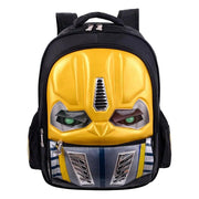 Cartoon Children LED Light Backpacks Deformation Robot Transformation Student Shoulder Bags For Boys Waterproof Kids Gift - Sunny Side Store Sunny Side Store  17.43