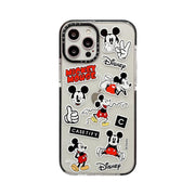 Cartoon Mickey Mouse Suitable For Apple 12 Two-Color Frame Mobile Phone Case XSMAX / XR / 11 Transparent Protective Cover iPhone 78p eprolo