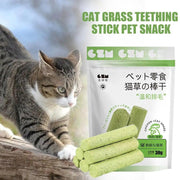 Cat Grass Teeth Grinding Stick Pet Snacks Hairball Removal Mild Hair Row Ready To Eat Baby Cat Teeth Cleaning Cat Grass Stick - Sunny Side Store Sunny Side Store  1.34