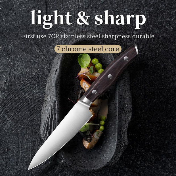 Chef knife  7Cr17mov  Stainless Steel Kitchen GoodsProfessional Cooking Tool eprolo