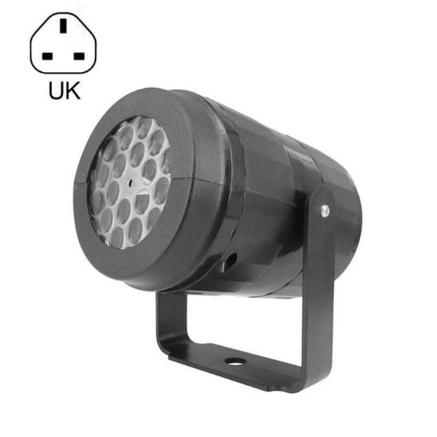 Christmas Decor LED Projector Light 16 Patterns Disco Stage Light Laser Snowflake Santa Claus Projection Indoor Waterproof - Sunny Side Store