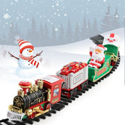 Christmas Electric Rail Car Toys Train Track Musical Christmas Tree Decoration Railway Set Children'S Kids Toys Gift - Sunny Side Store