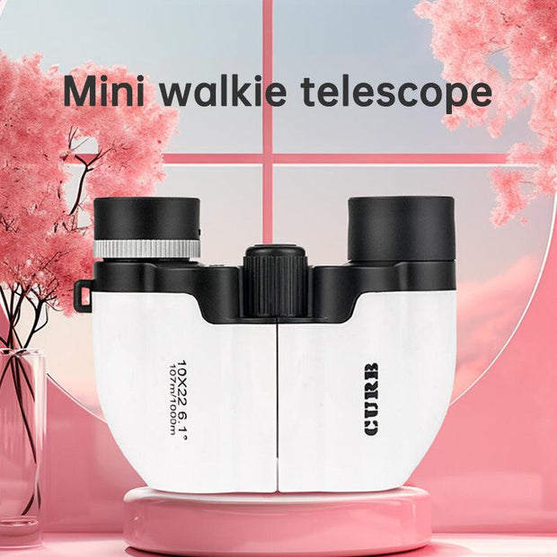 Concert telescope small mini portable special mobile phone for watching dramas high-power high-definition night vision professio - Sunny Side Store