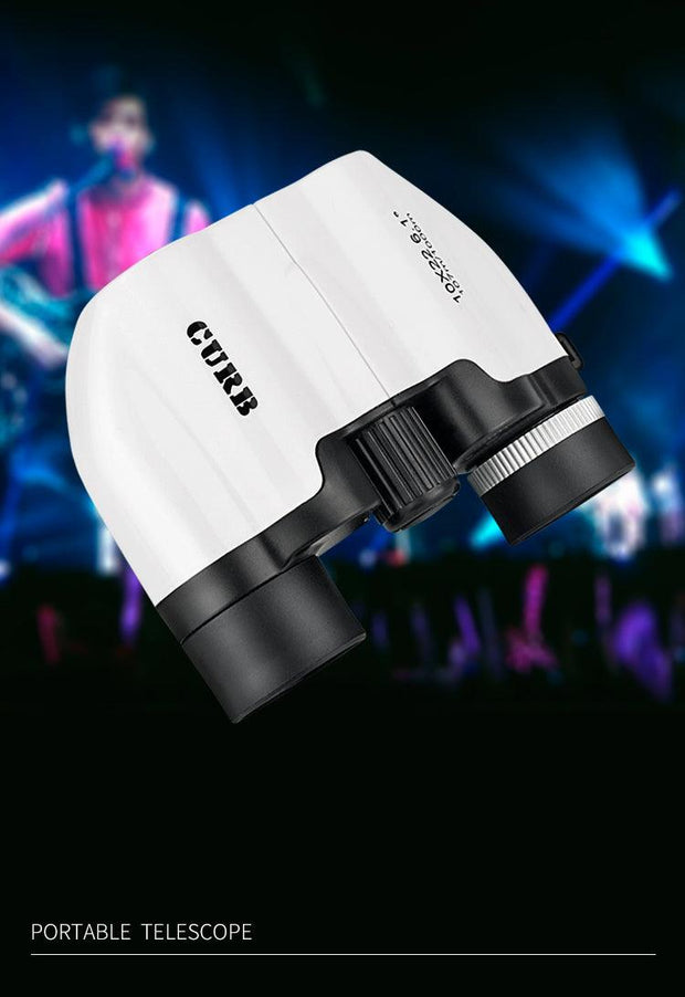 Concert telescope small mini portable special mobile phone for watching dramas high-power high-definition night vision professio - Sunny Side Store