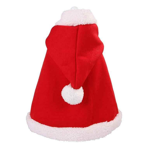 Cute Christmas Dog Coat Cat Costume Soft Warm Cat - Sunny Side Store