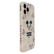 Cute Mickey suitable for iphone13pro mobile phone case full package Apple 8p / 12 dispersed Minnie 11 protective case XR eprolo