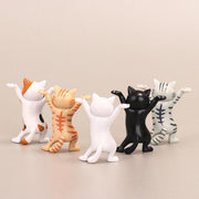 Dancing Cats Cartoon Enchanting Toy Doll Action Figures Interesting Cat Dolls Creative Desktop Ornamentsdecoration Gifts - Sunny Side Store