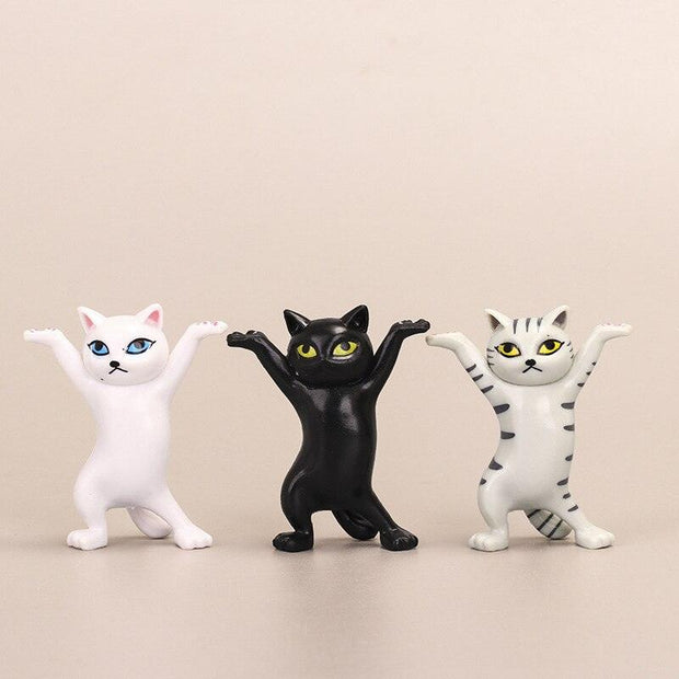 Dancing Cats Cartoon Enchanting Toy Doll Action Figures Interesting Cat Dolls Creative Desktop Ornamentsdecoration Gifts - Sunny Side Store