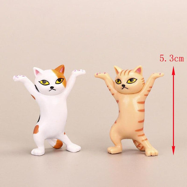 Dancing Cats Cartoon Enchanting Toy Doll Action Figures Interesting Cat Dolls Creative Desktop Ornamentsdecoration Gifts - Sunny Side Store