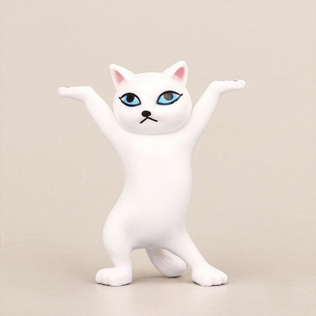 Dancing Cats Cartoon Enchanting Toy Doll Action Figures Interesting Cat Dolls Creative Desktop Ornamentsdecoration Gifts - Sunny Side Store