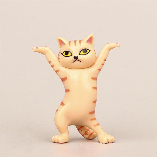 Dancing Cats Cartoon Enchanting Toy Doll Action Figures Interesting Cat Dolls Creative Desktop Ornamentsdecoration Gifts - Sunny Side Store