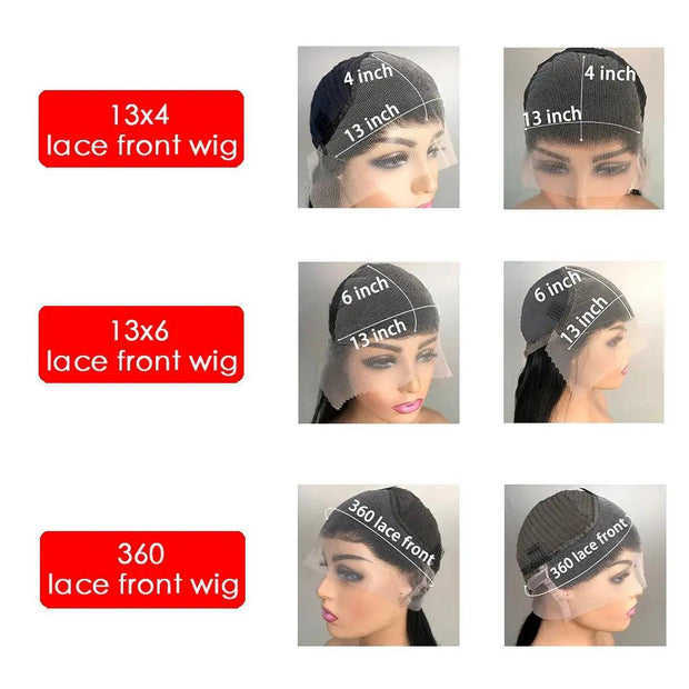 Deep Wave Wig 99j Burgundy Lace Front Wig 13x4 13x6 Hd Lace Frontal Wig 360 Full Lace Wig Human Hair Pre Plucked Brazilian Hair - Sunny Side Store