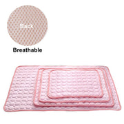 Dog Mat Cooling Summer Pad Mat For Dogs Cat Blanket Sofa Breathable Pet Dog Bed Summer Washable For Small Medium Large Dogs Car - Sunny Side Store