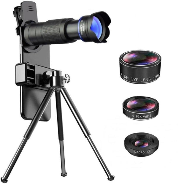 Dragon 36X Mobile Phone Lens Kit With Tripod - Sunny Side Store