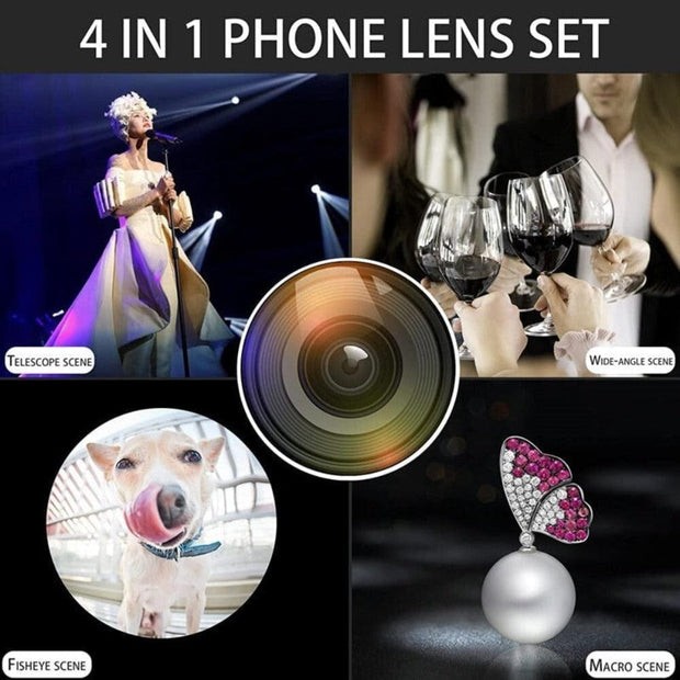 Dragon 36X Mobile Phone Lens Kit With Tripod - Sunny Side Store