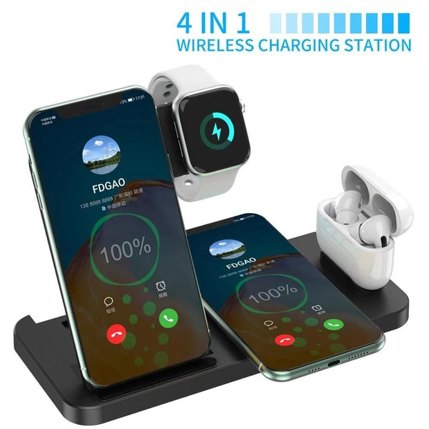 Dragon Wireless Charging Station For iPhone and Samsung phones - Sunny Side Store