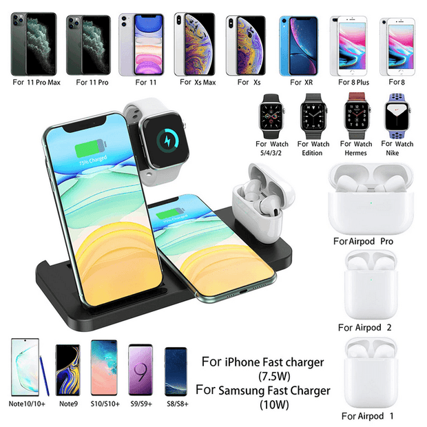 Dragon Wireless Charging Station For iPhone and Samsung phones - Sunny Side Store