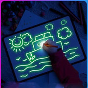 Draw With Light Fun  Glowing Paint Glow Light Tablet Draw With Light Fun And Developing Toy eprolo