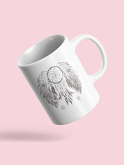 Dream Catcher Feather Wings Mug Unisex's -Image by Shutterstock - Sunny Side Store