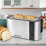 ECT-3100 4 Slice Long Toaster Bread Maker  Breakfast Machine - Sunny Side Store Sunny Side Store  28.30