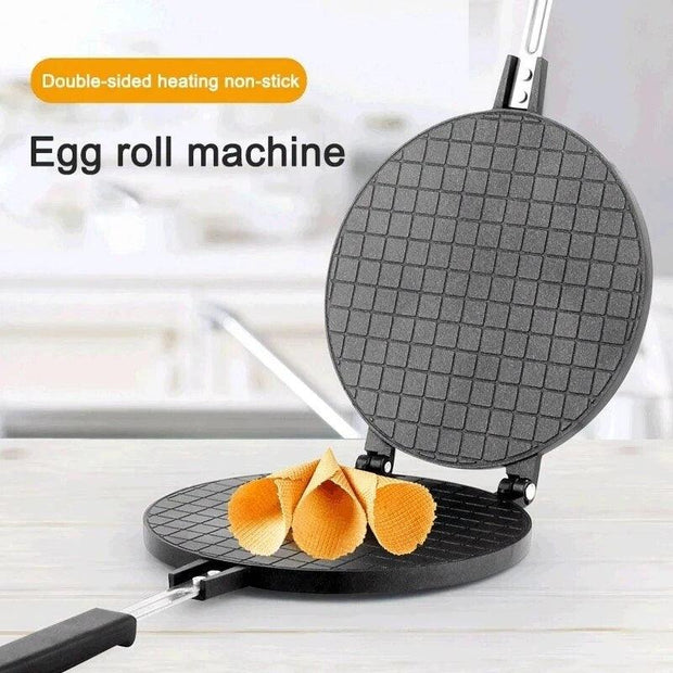 Egg Roll Waffle Maker Nonstick Cake Mold For Home Bakeware DIY Mini Ice Cream Cone Tool Baking Pastry Utensils Kitchen Supplies - Sunny Side Store Sunny Side Store  18.63