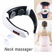 Electric Tens Unit Pulse Neck Massager Magnetic Pulse Therapy Vertebra Relax - Sunny Side Store