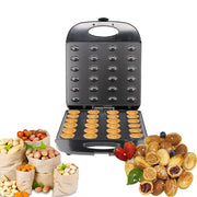 Electric Walnut Cake Maker Automatic Mini Nut Waffle Bread Baking Machine Bakeware Sandwich Iron Toaster Breakfast Pan Oven - Sunny Side Store Sunny Side Store  21.45