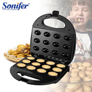 Electric Walnut Cake Waffle Maker With Nuts 12 Holes Cooking Kitchen Biscuits Making for Baking Business Nuts Waffle Sonifer - Sunny Side Store Sunny Side Store  28.50