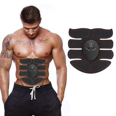 Electric Wireless Muscle Stimulator EMS 8 Pack Abdominal ABS Stimulator Fitness Body Slimming Massager - Sunny Side Store Sunny Side Store  5.18