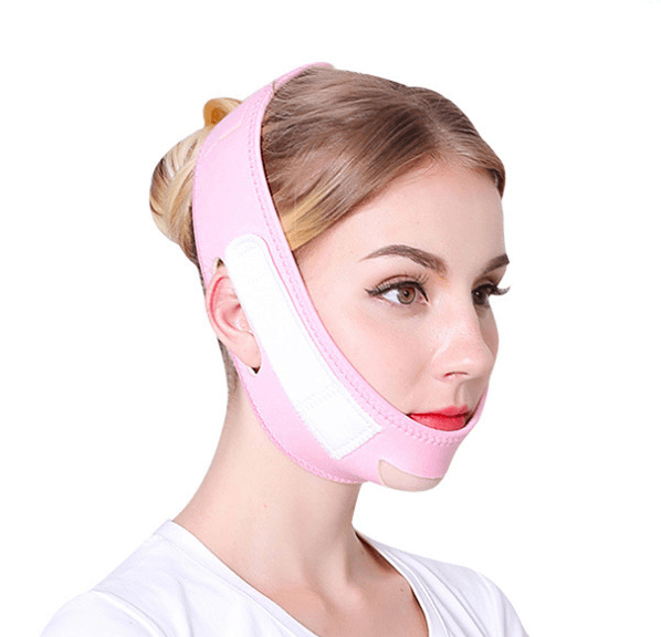 Face Slim V-Line Lift Up Mask Cheek Chin Neck Slimming Thin Belt Strap Beauty Delicate Facial Thin Face Mask Slimming Bandage - Sunny Side Store