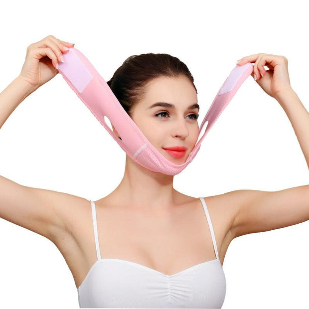 Face Slim V-Line Lift Up Mask Cheek Chin Neck Slimming Thin Belt Strap Beauty Delicate Facial Thin Face Mask Slimming Bandage - Sunny Side Store