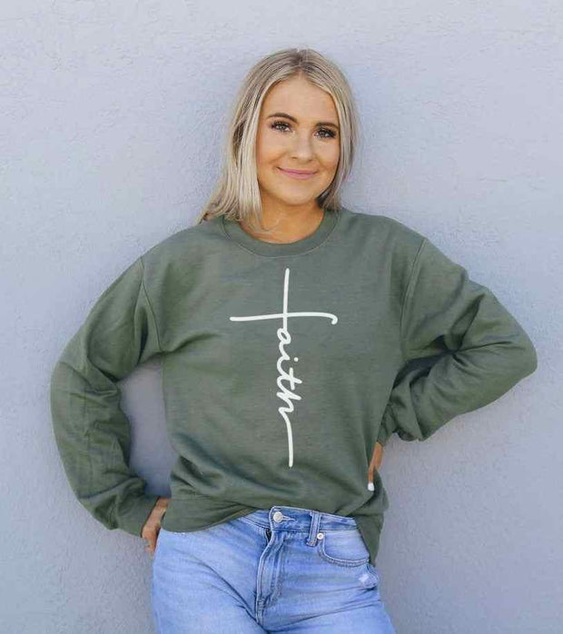 Faith Sweatshirt - Sunny Side Store