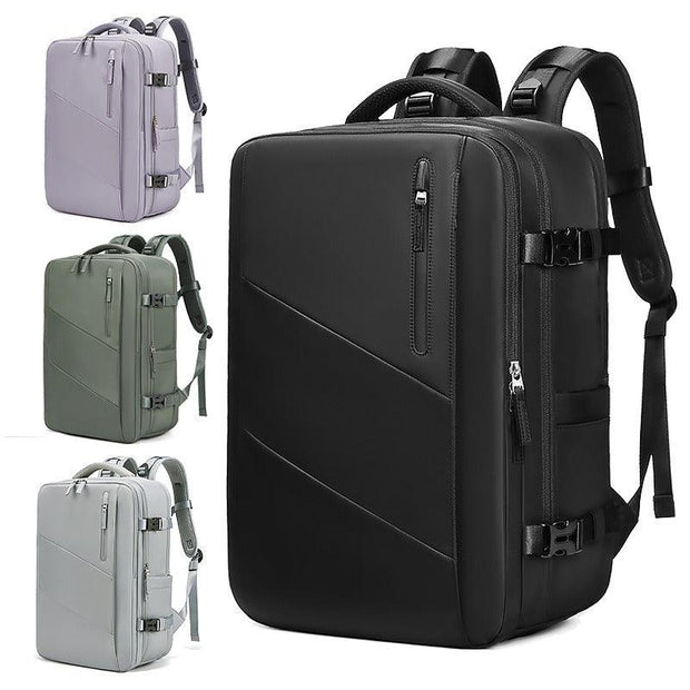 Fashionable backpack with large capacity and multifunctional computer bag - Sunny Side Store